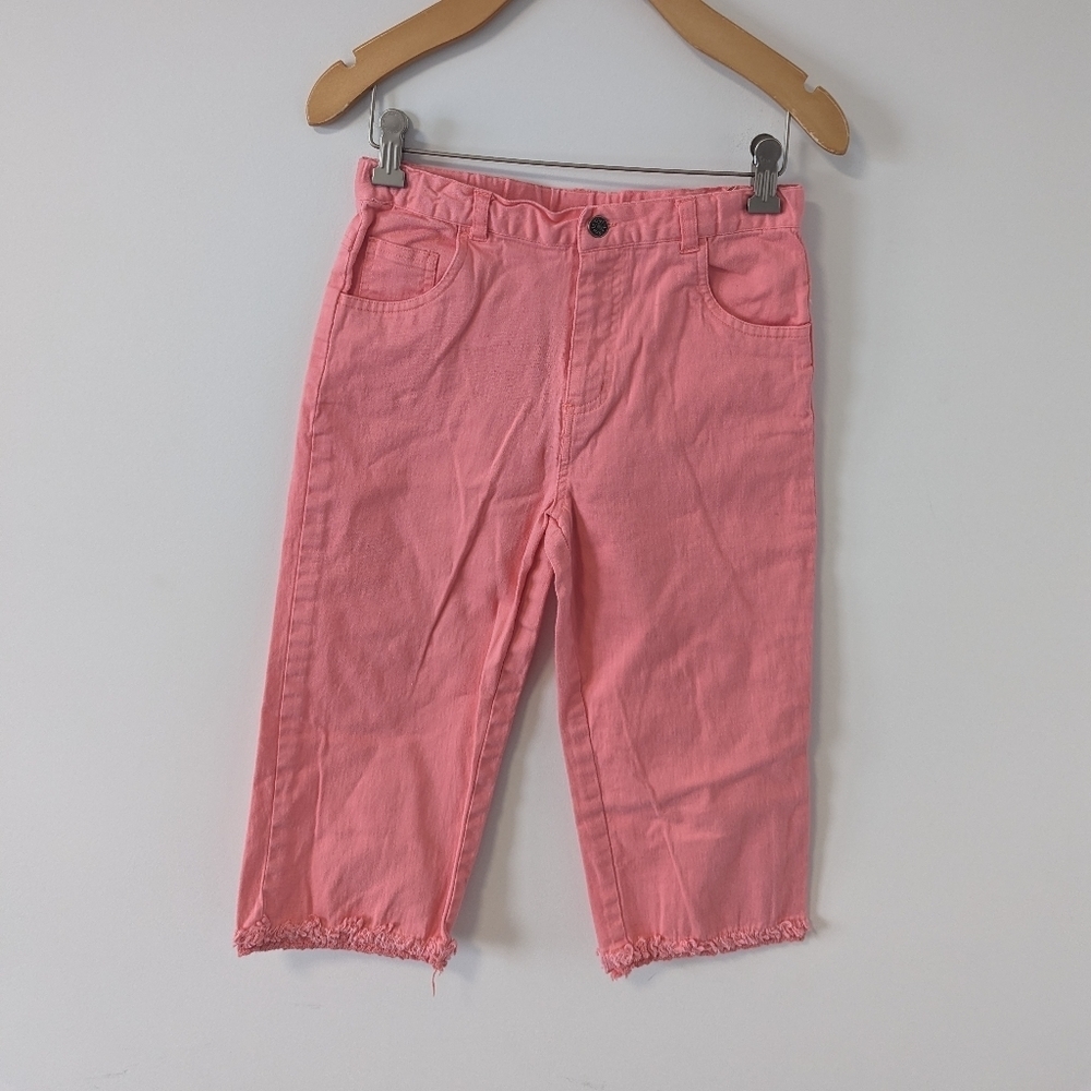 La Senza Girl Girl's Coral Capri Pants, Size Large Vintage